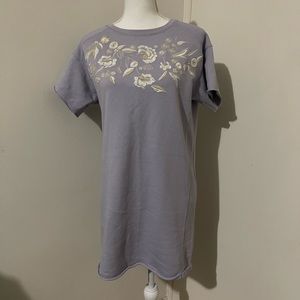 Abercrombie & Fitch Scoop Neck Lily Blue Tunic, Used in very good condition